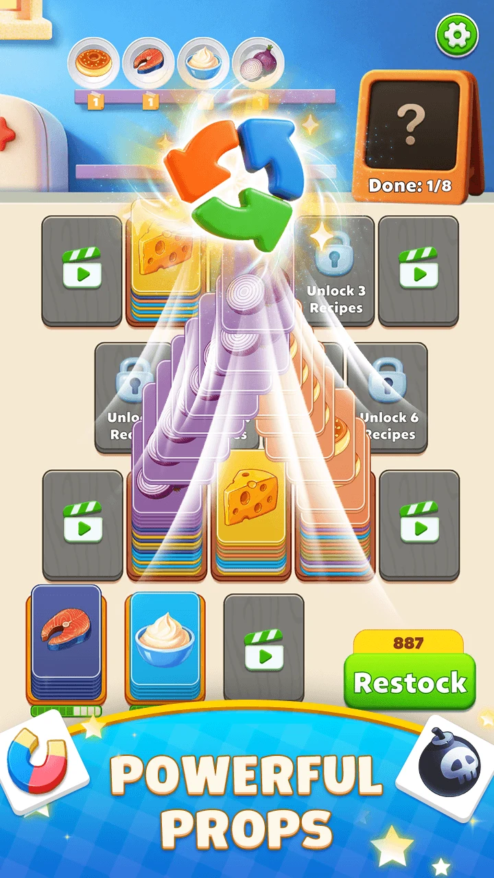 Cook & Sort: World Food Trip screenshot